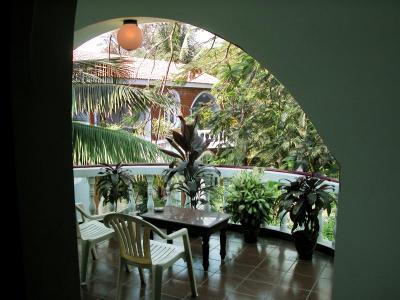 Inner Cottage balcony