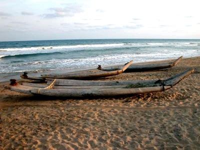 Katamarans at the beach