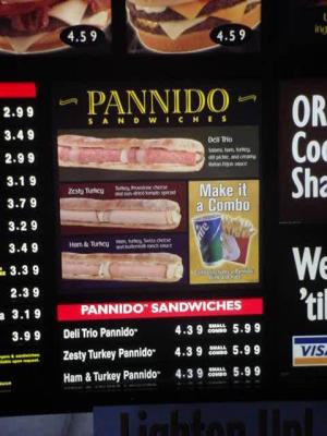 new Pannido sandwich