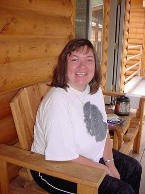 Tammy White * at Mormon lake