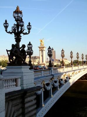 Alexandre III bridge over the Seine
