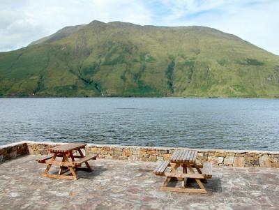 Ben Gorm Peak, as seen from Leenane Viewpoint (Co.Mayo/Co. Galway)