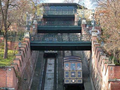 Castle Hill funicular (Budavri Sikl)