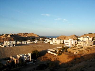 Typical view of Muscat.