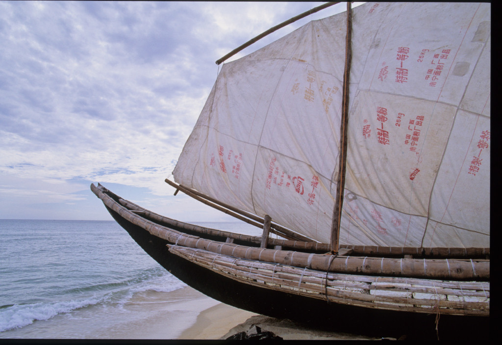 Rice-bag Sailboat