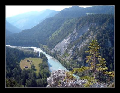 The Rhine in Graubuenden