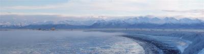 Anchorage Fog Panorama