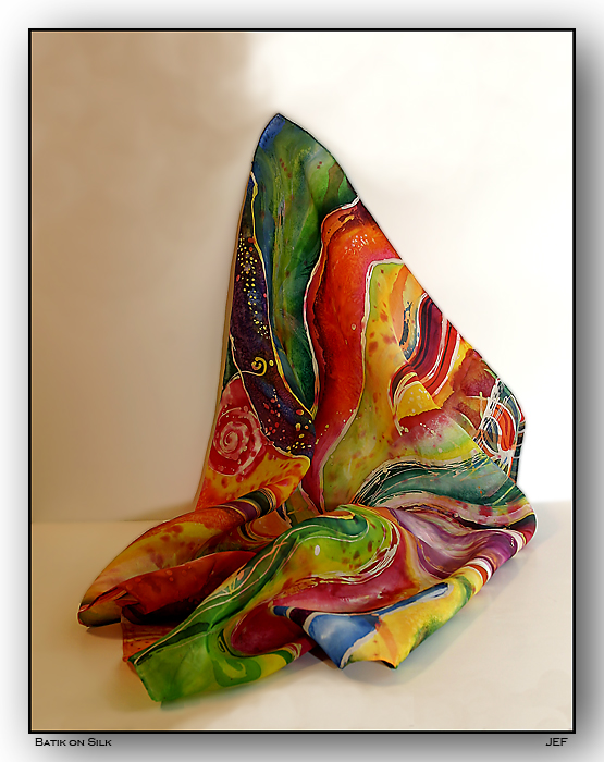 Batik on Silk