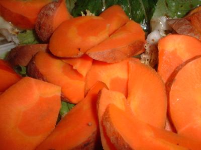 roasted sweet potatoe salad