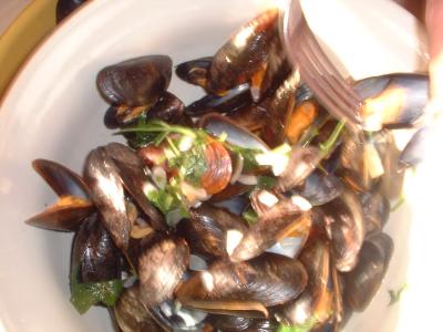 mussels meuniere