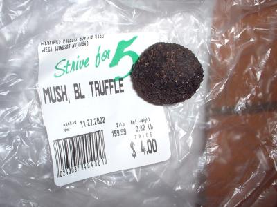 a truffle pricey