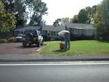 the Hopewell mooning scarecrow