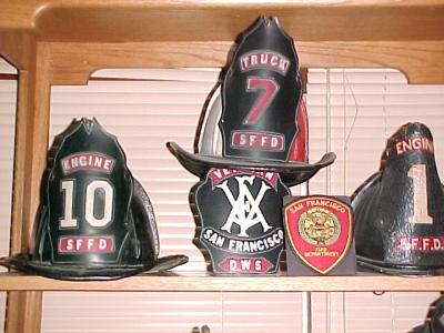 fire helment collection