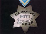 rare san francisco public safety officer badge