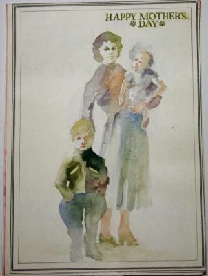 Mothers Day Card - An Original Watercolour