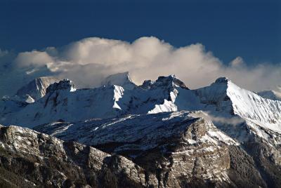 The French Alps from Mount Saleve #1