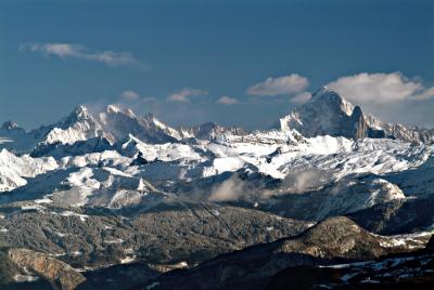 The French Alps from Mount Saleve #2