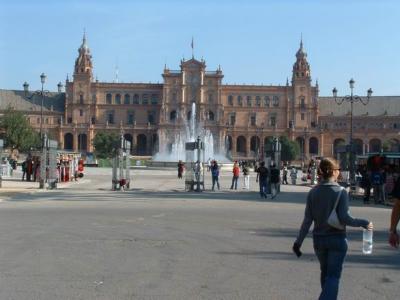 Plaza de Espaa en Sevilla
