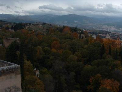 view from La Alhambra