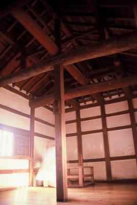 Inside Hemeji Castle Samurai corridors