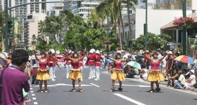 Kamehameha Day Parade Hula Dancers