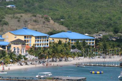 Sandals Grande from Pigeon Island