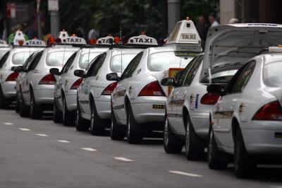 Taxis at Quay