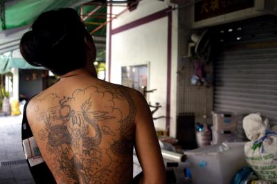 Man with Tattoo