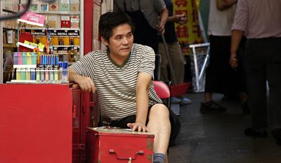Man with the Red Boxes