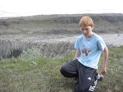 Magni flottur viš Dettifoss.jpg
