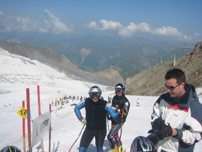 Hugo Nindl Racing camps in Austria. 2004