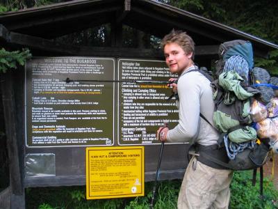 Now 7km of up to the hut, YAY