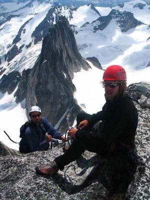 Luckily they were found and the boys continued to the top.