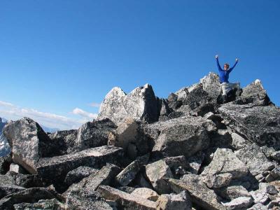 Summit Brenta (2984m) 2.5 hrs later!