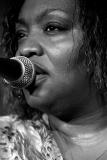 Sharrie Williams at the borderline