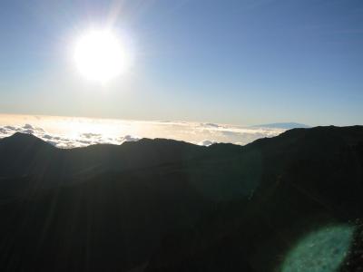Hawaii - Sunrise on the Haleakala Volcano