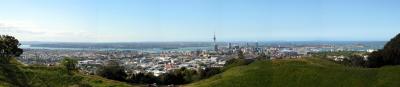 View of Auckland from Mt Eden (Maungawhau)