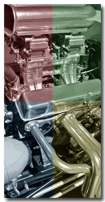 Hot Rod Engine*  by Susan B