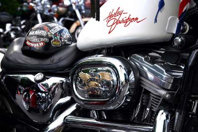 Harley and Helmet*by Phil J