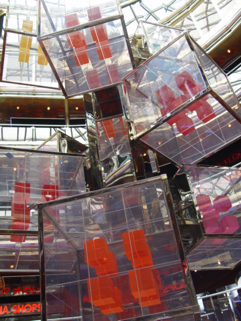 Hanging Cubes