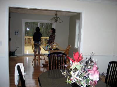 Beyond the Dining Room.