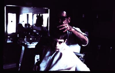 Gary and Frank the Barber Elmont 1970