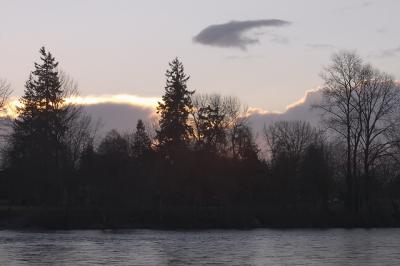 Willamette River Sunset