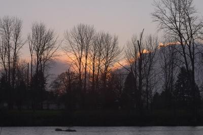 Willamette River Sunset