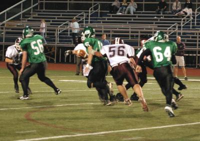 Mike Petrick running the QB keeper