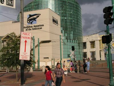 IMAX and Aquarium buildings