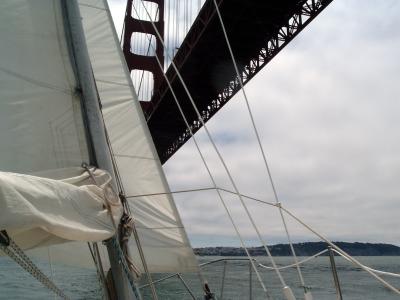 reaching up to bridge