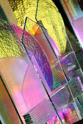 Eliz. Robinson - Dichroic Glass