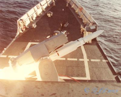Standard Missile shot 28 August, 1984