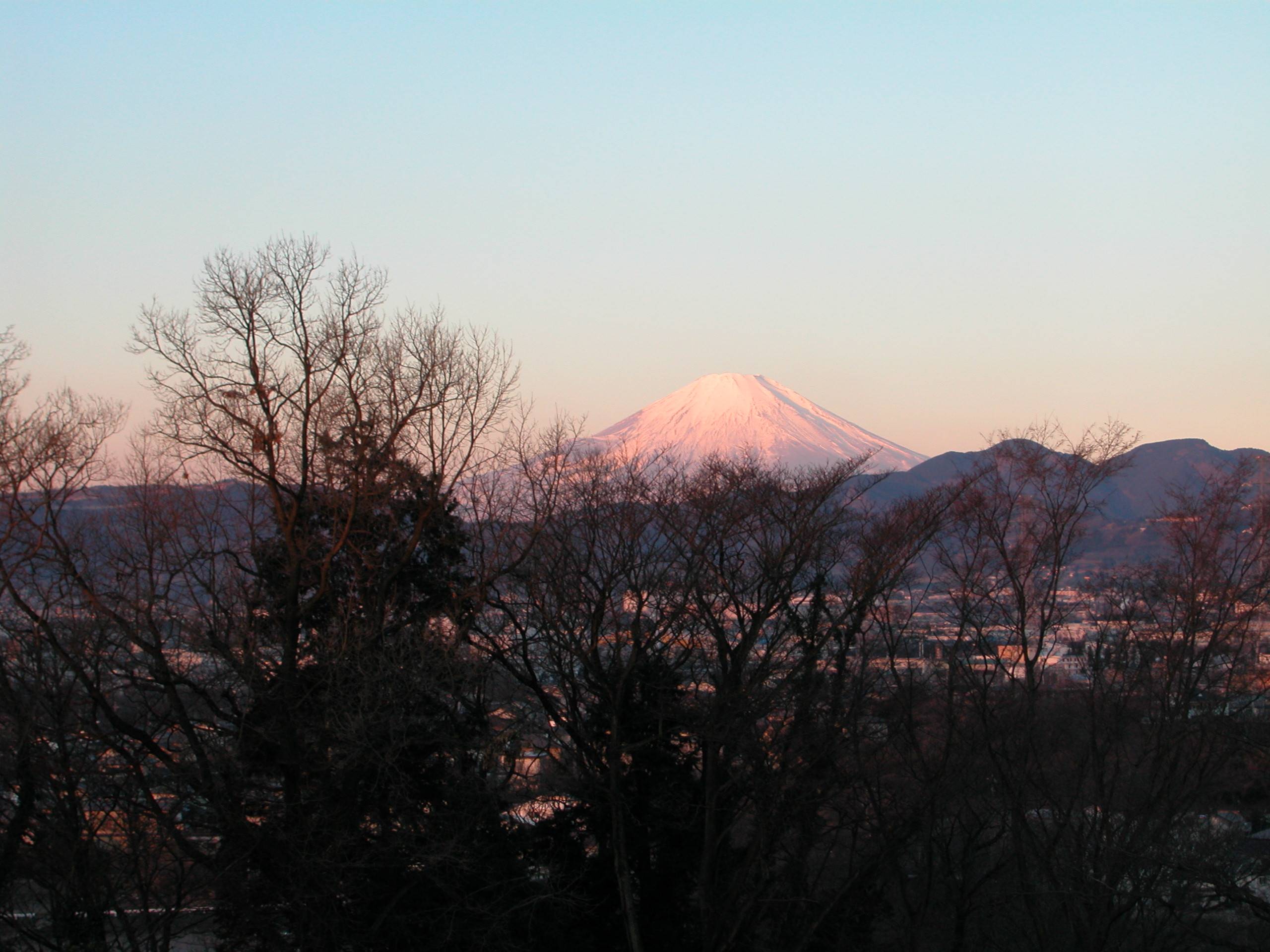Mt. Fuji, Jan 16, 2004
